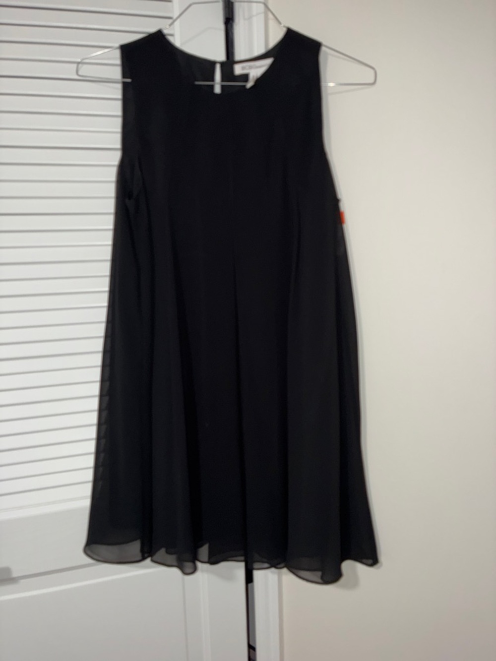 BCBGeneration | 
Black Chiffon Swing Dress